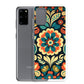 Samsung Case - Bright Floral Pattern