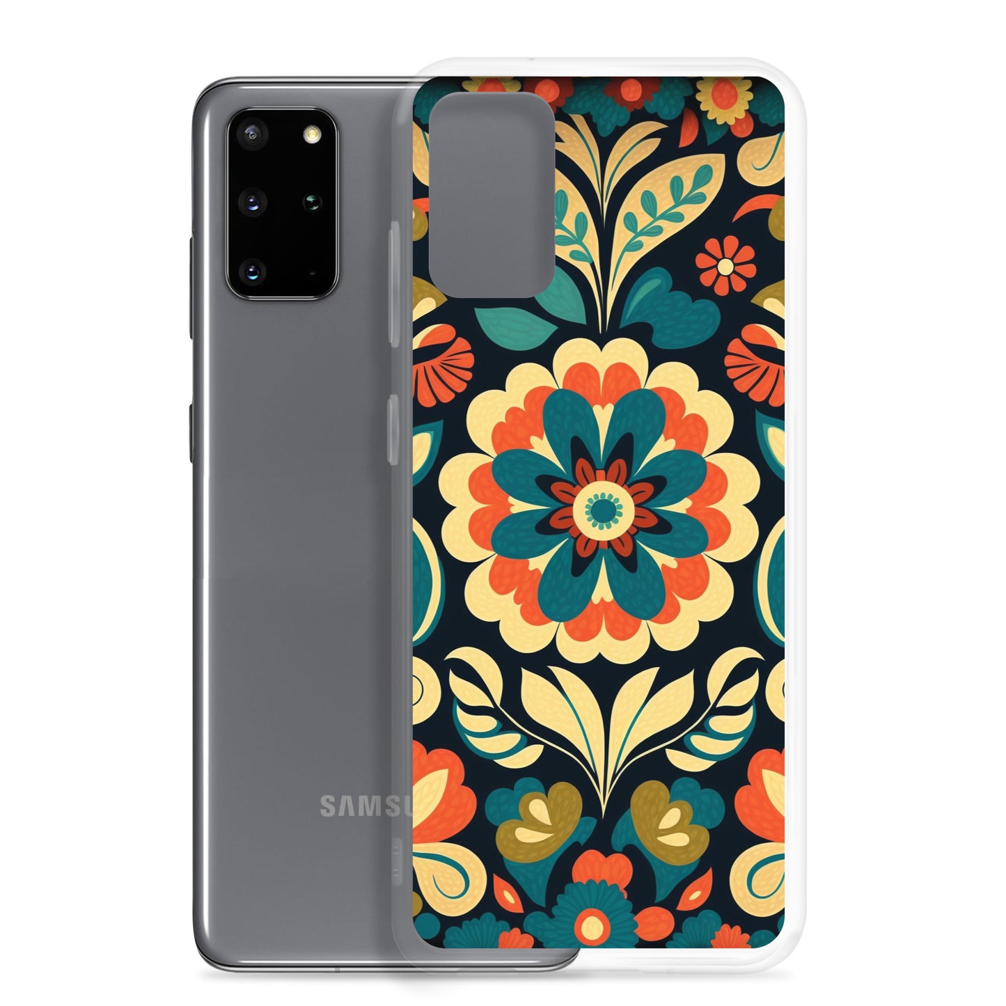 Samsung Case - Bright Floral Pattern