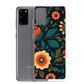 Samsung Case - Orange Florals