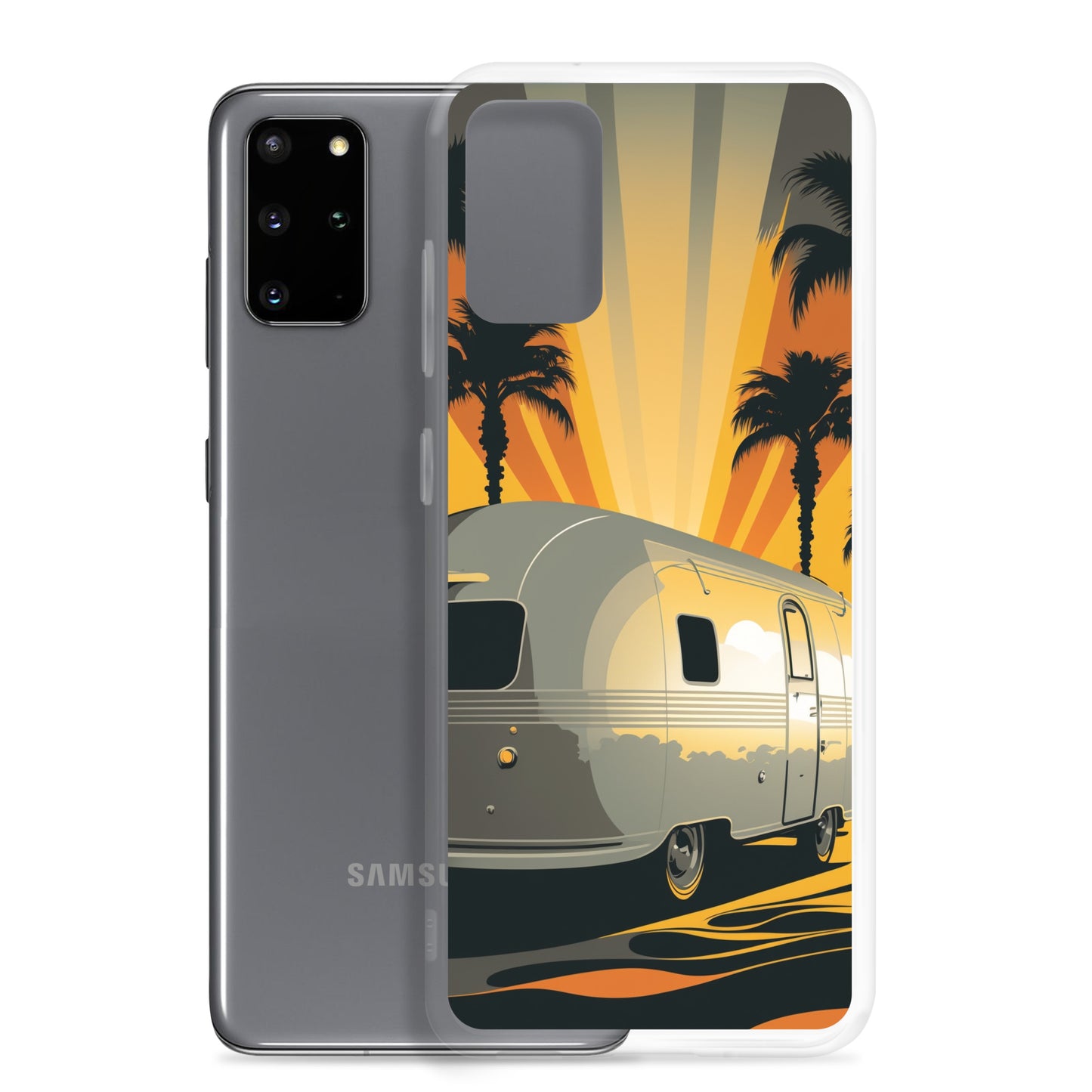 Samsung Case - Sunset Rays and Camper
