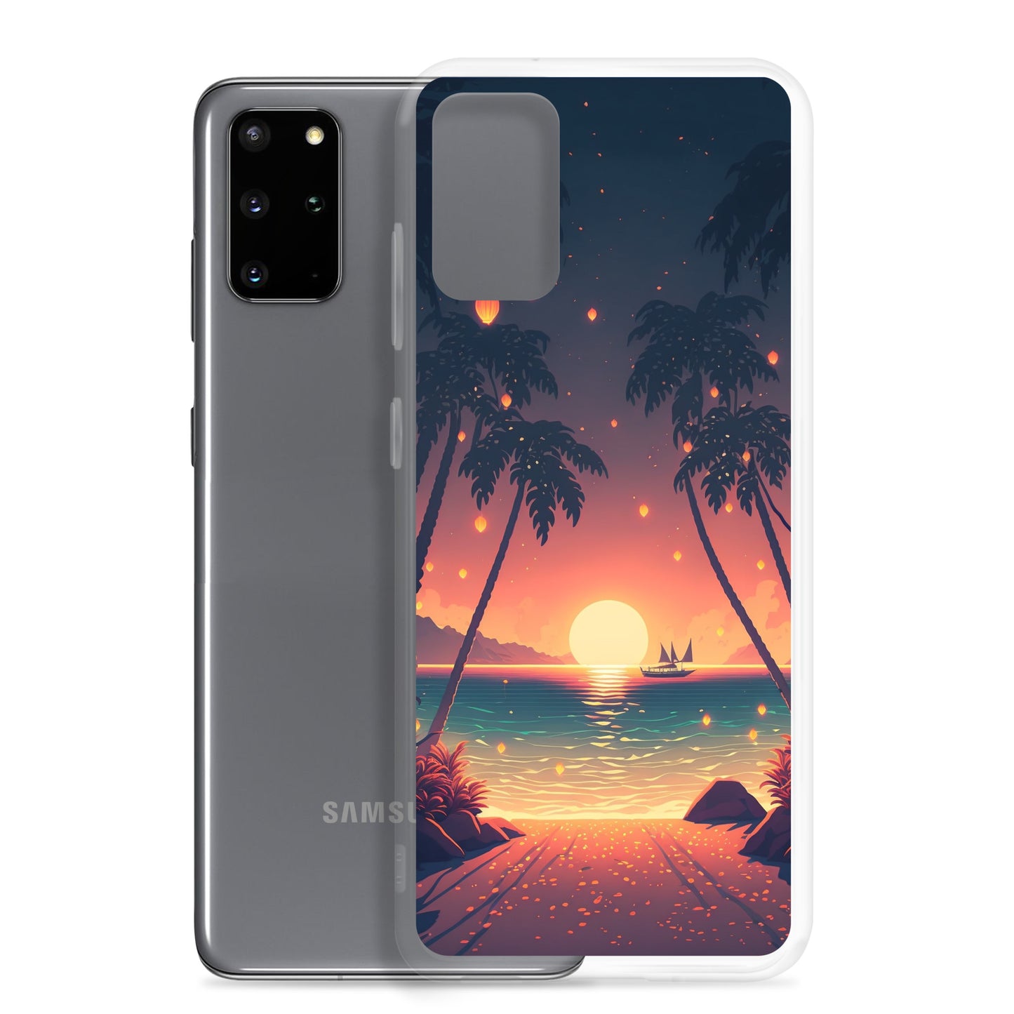 Samsung Case - Dancing Lights at Sunset