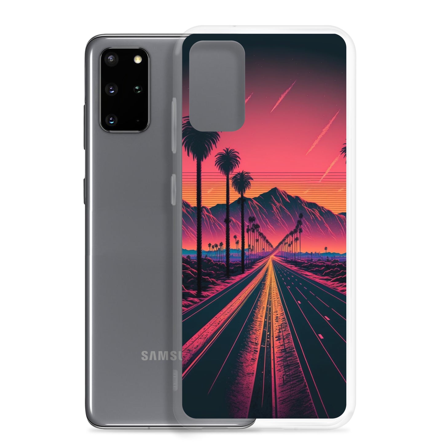 Samsung Case - Synthwave Desert Highway