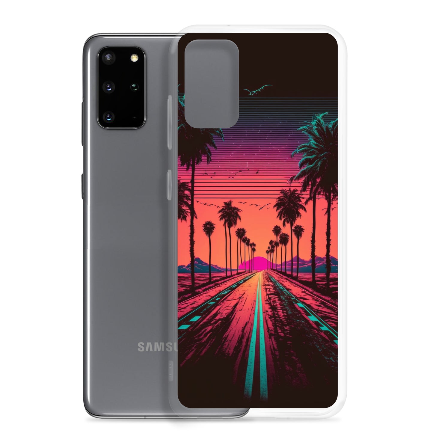 Samsung Case - Synthwave Open Road