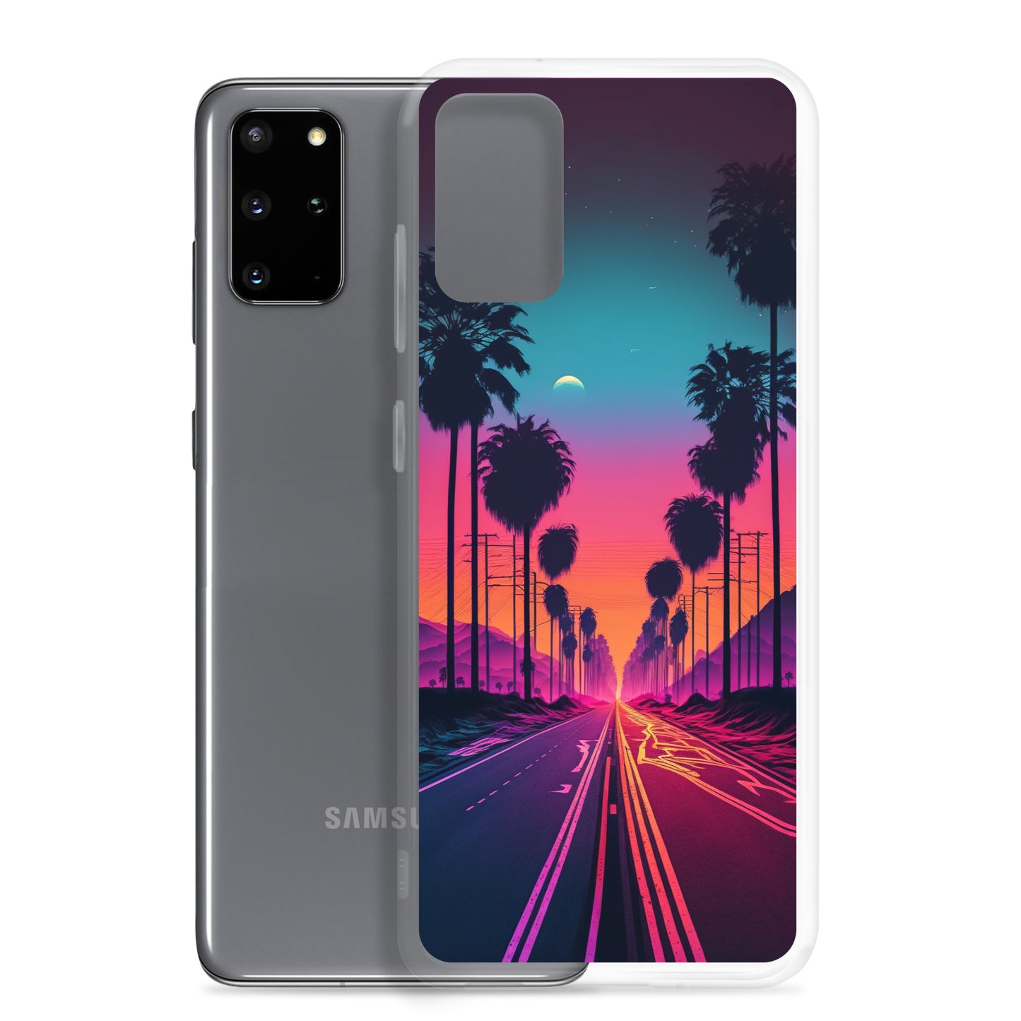 Samsung Case - Synthwave Highway West