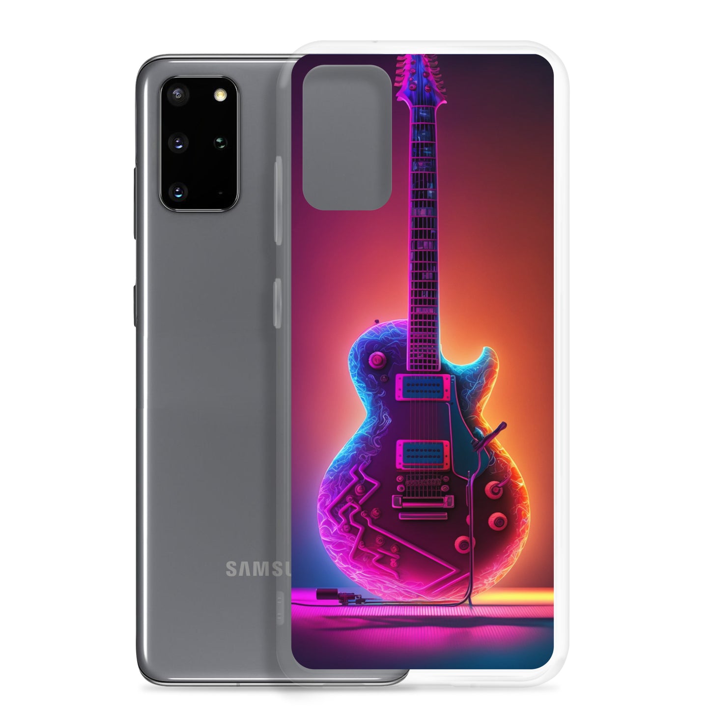 Samsung Case - Synthwave Guitar