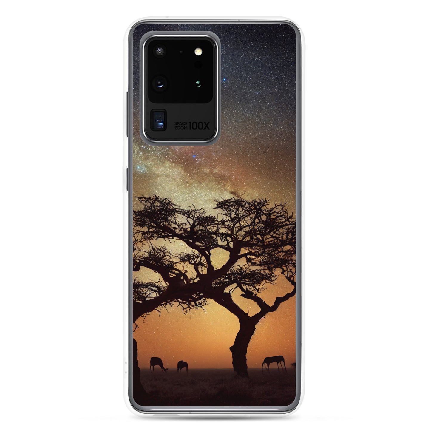 Samsung Case - African Vista - Acacia Tree Under the Milky Way