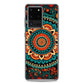 Samsung Case - Orange and Turquoise Mandala