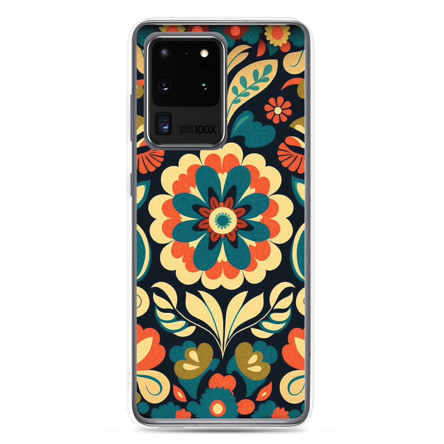 Samsung Case - Bright Floral Pattern