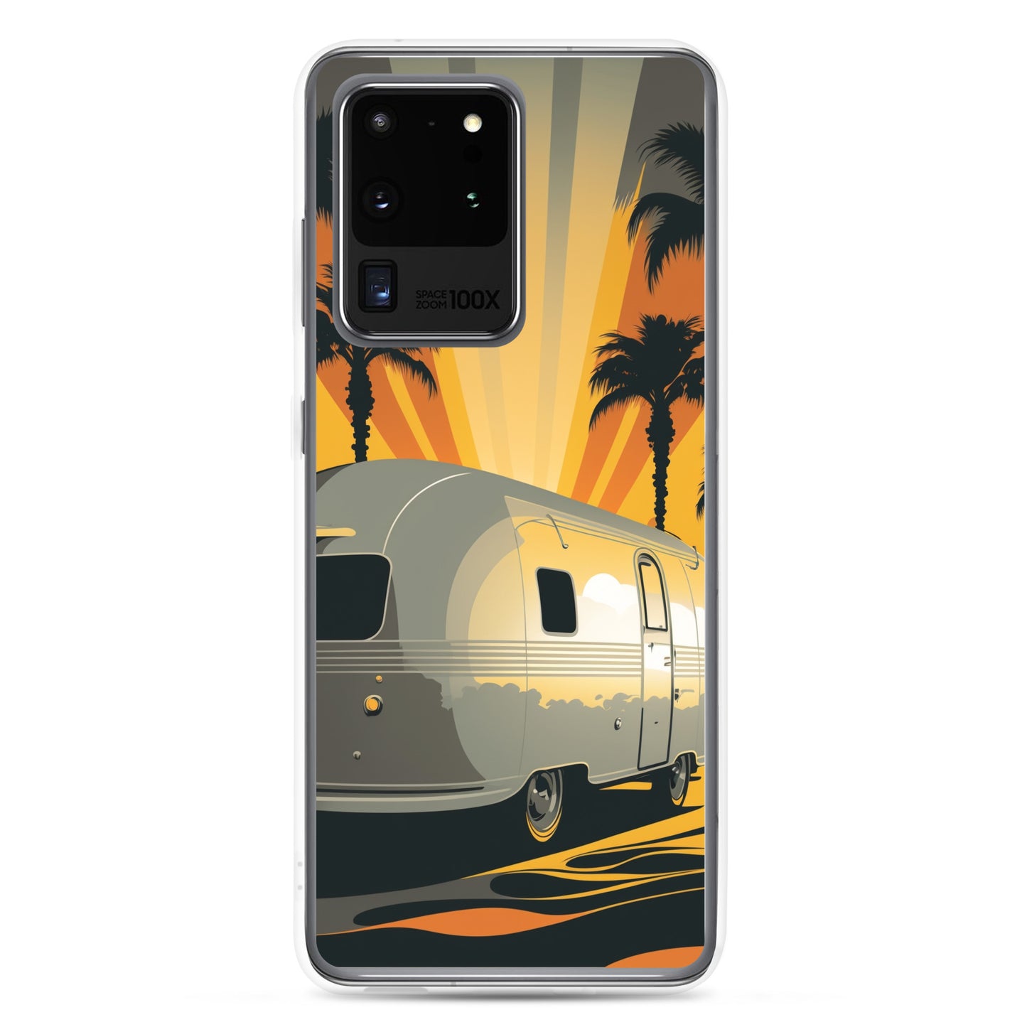Samsung Case - Sunset Rays and Camper