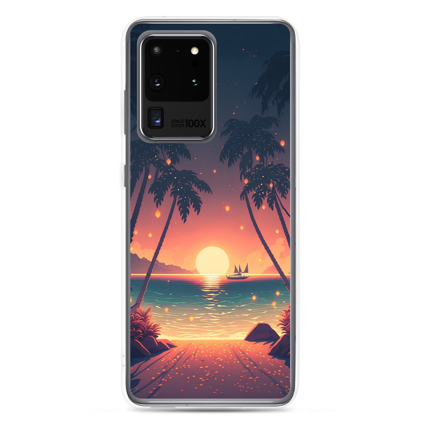 Samsung Case - Dancing Lights at Sunset
