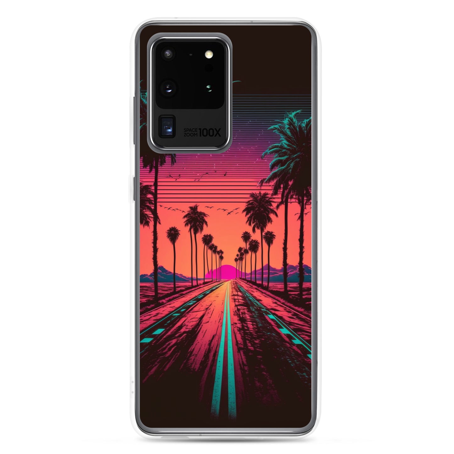 Samsung Case - Synthwave Open Road