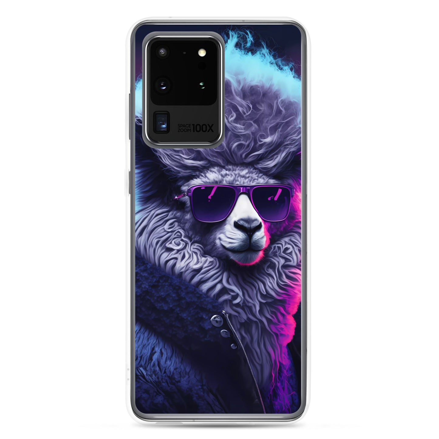 Samsung Case - Synthwave Punk Llama