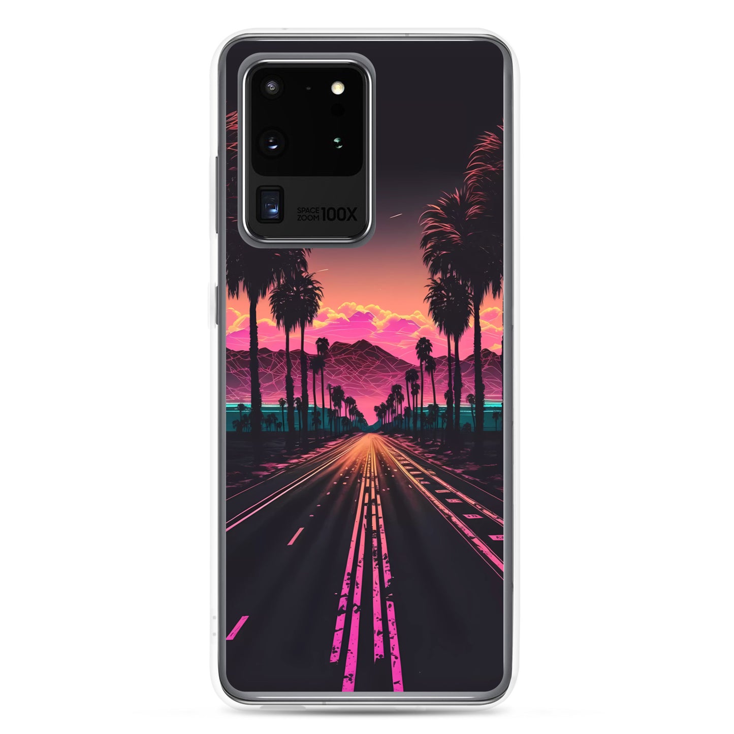 Samsung Case - Synthwave Highway