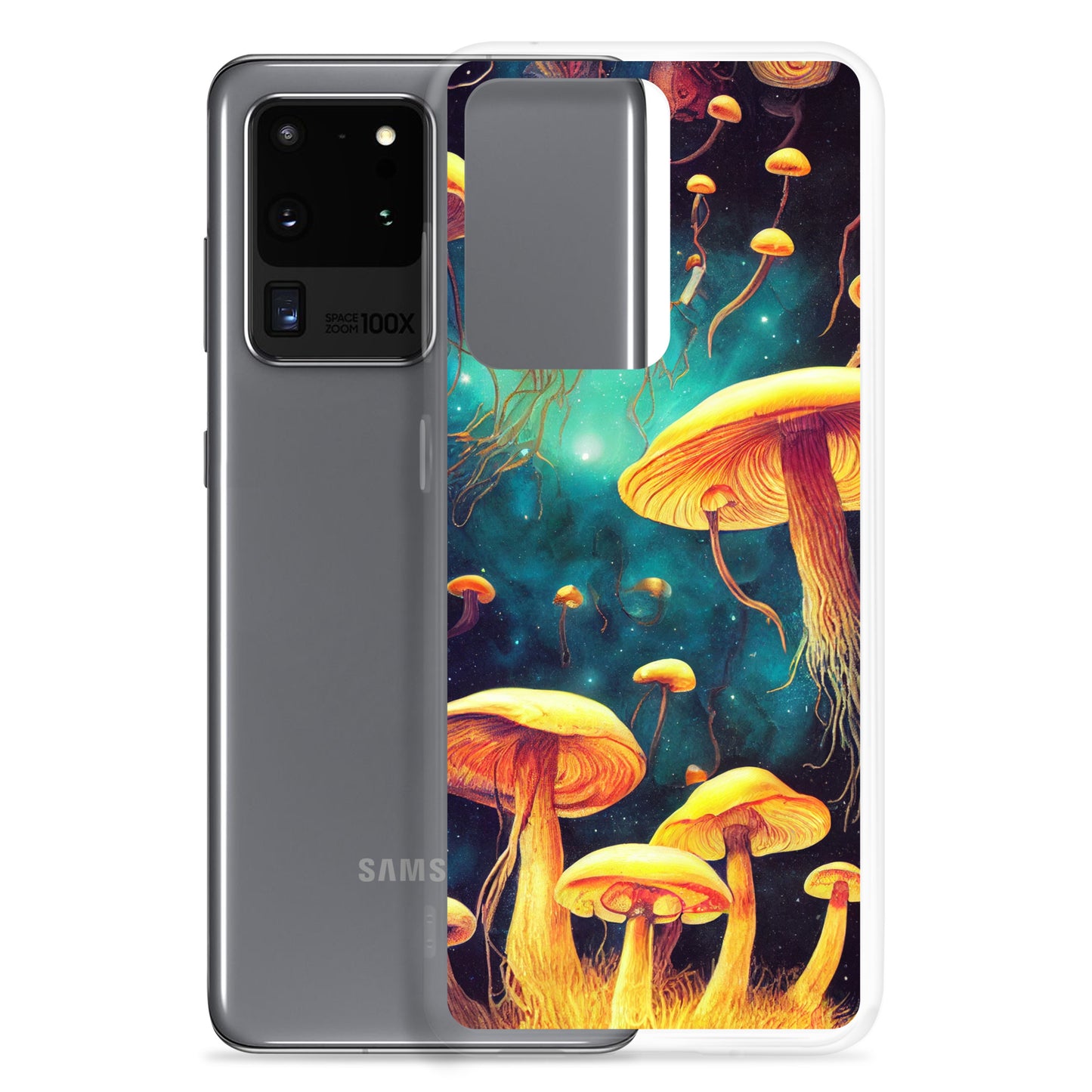 Samsung Phone Case - Mushrooms in Space