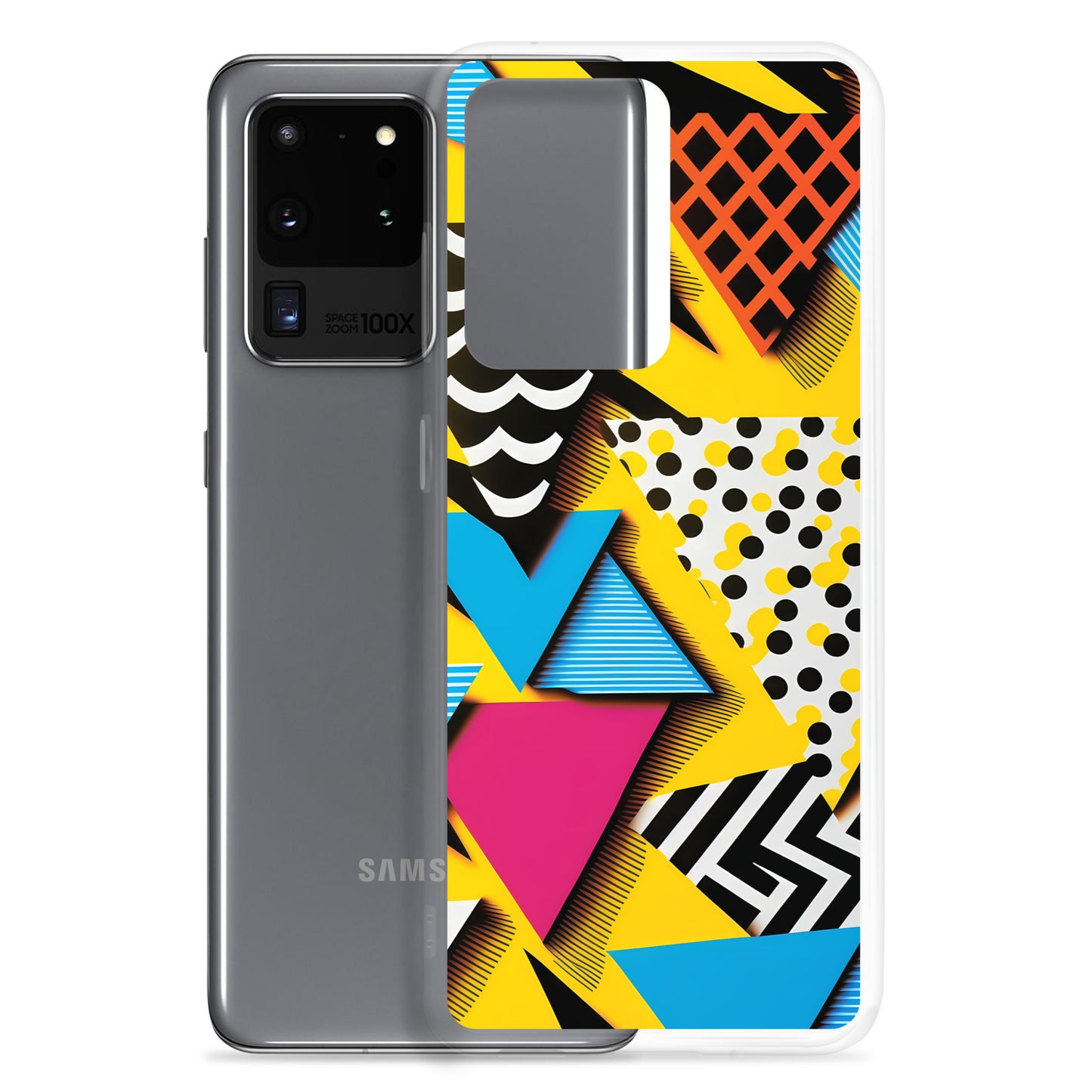 Samsung Case - Bright 80s Pattern