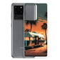 Samsung Case - Silver Beach Camper