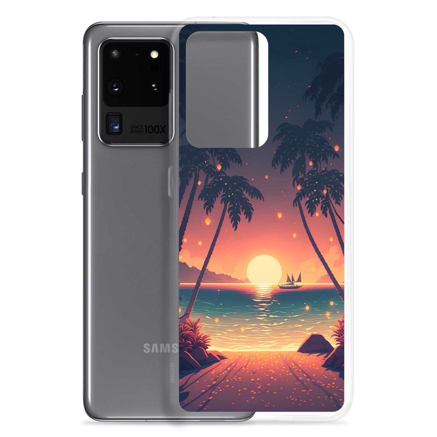 Samsung Case - Dancing Lights at Sunset