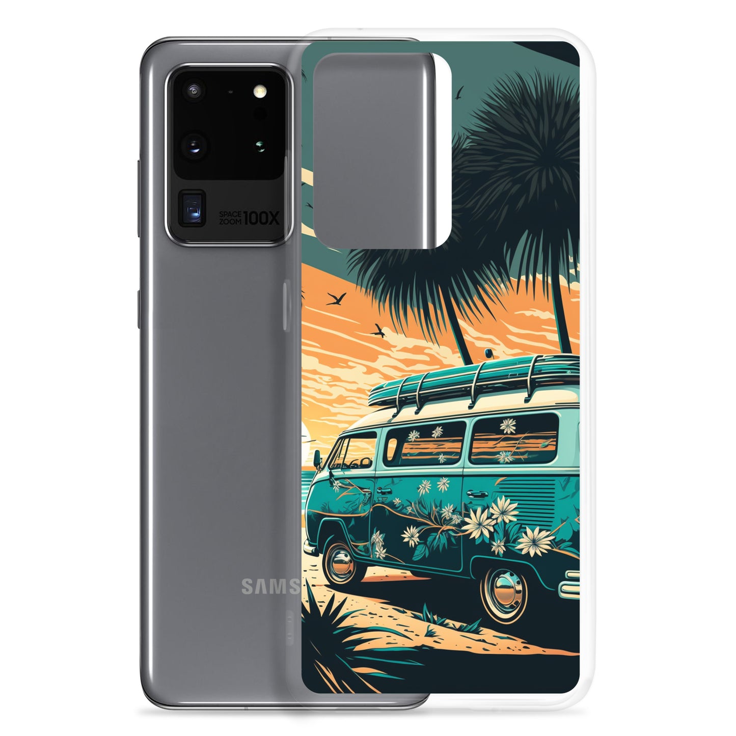Samsung Case - Flower Surf Camper