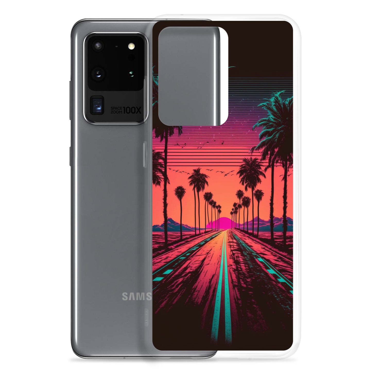Samsung Case - Synthwave Open Road