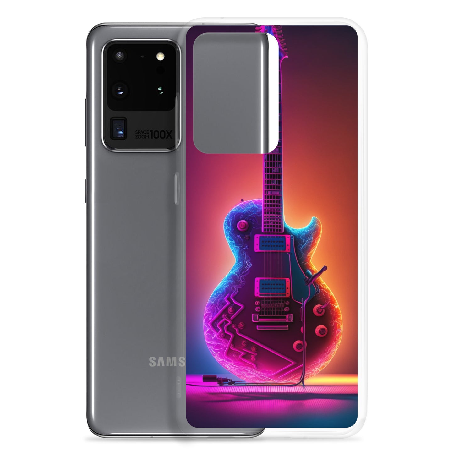 Samsung Case - Synthwave Guitar