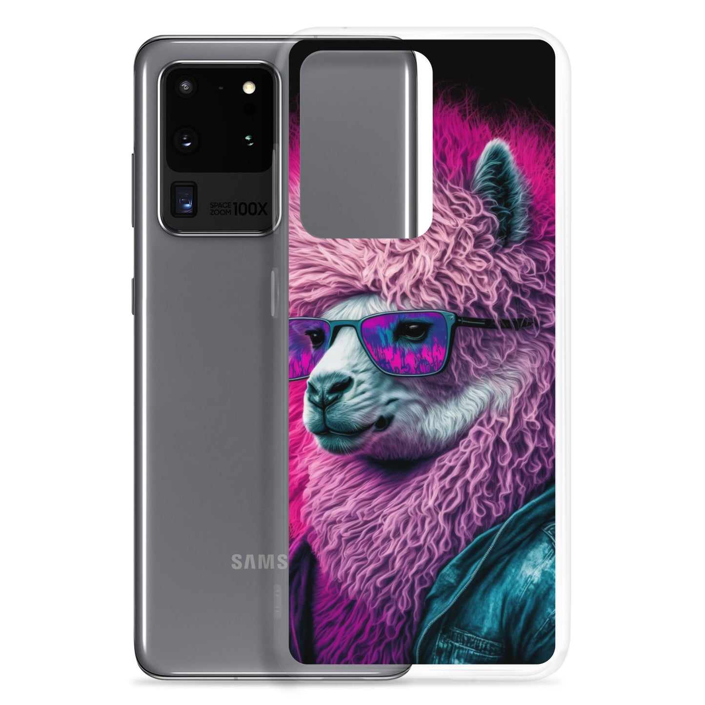 Samsung Case - Synthwave Smooth Llama