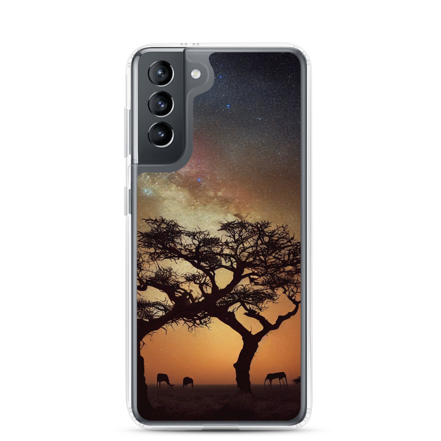 Samsung Case - African Vista - Acacia Tree Under the Milky Way
