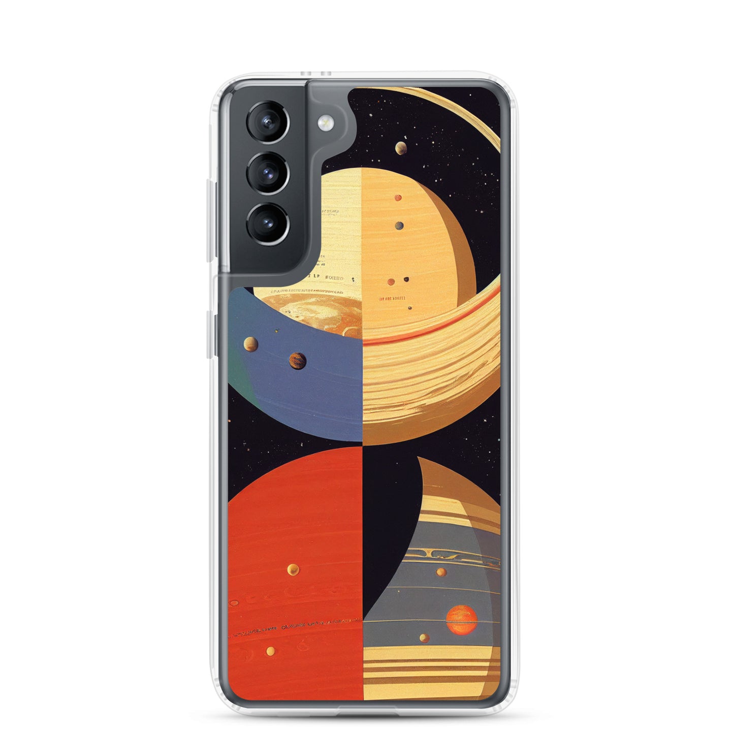 Samsung Case - Map of the Planets