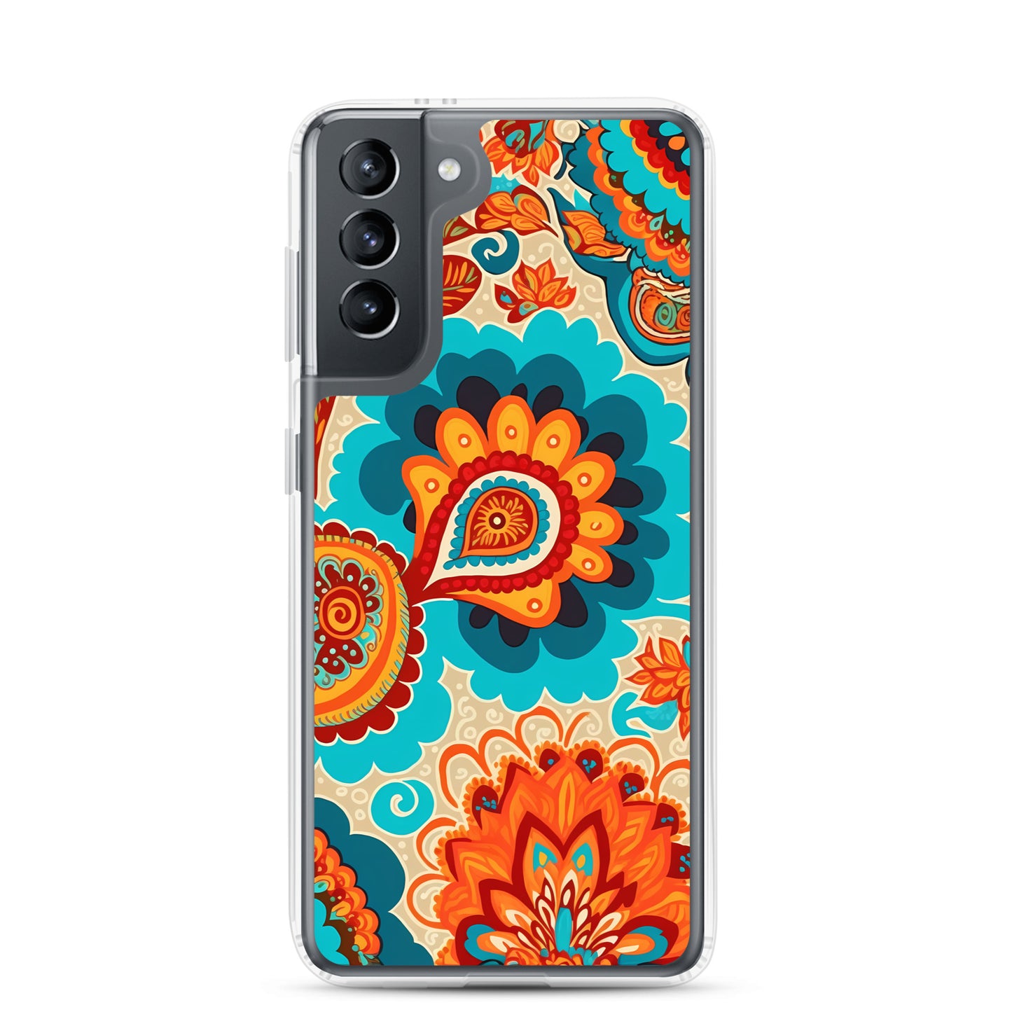 Samsung Case - Burst of Paisley
