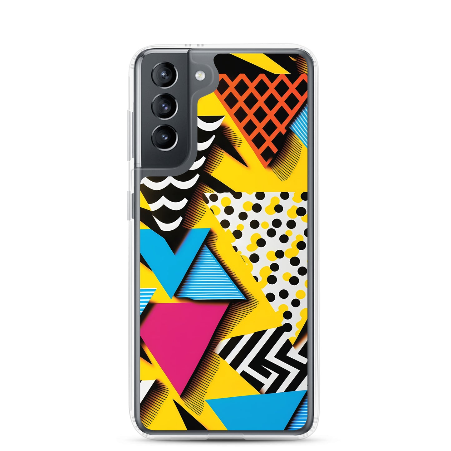 Samsung Case - Bright 80s Pattern