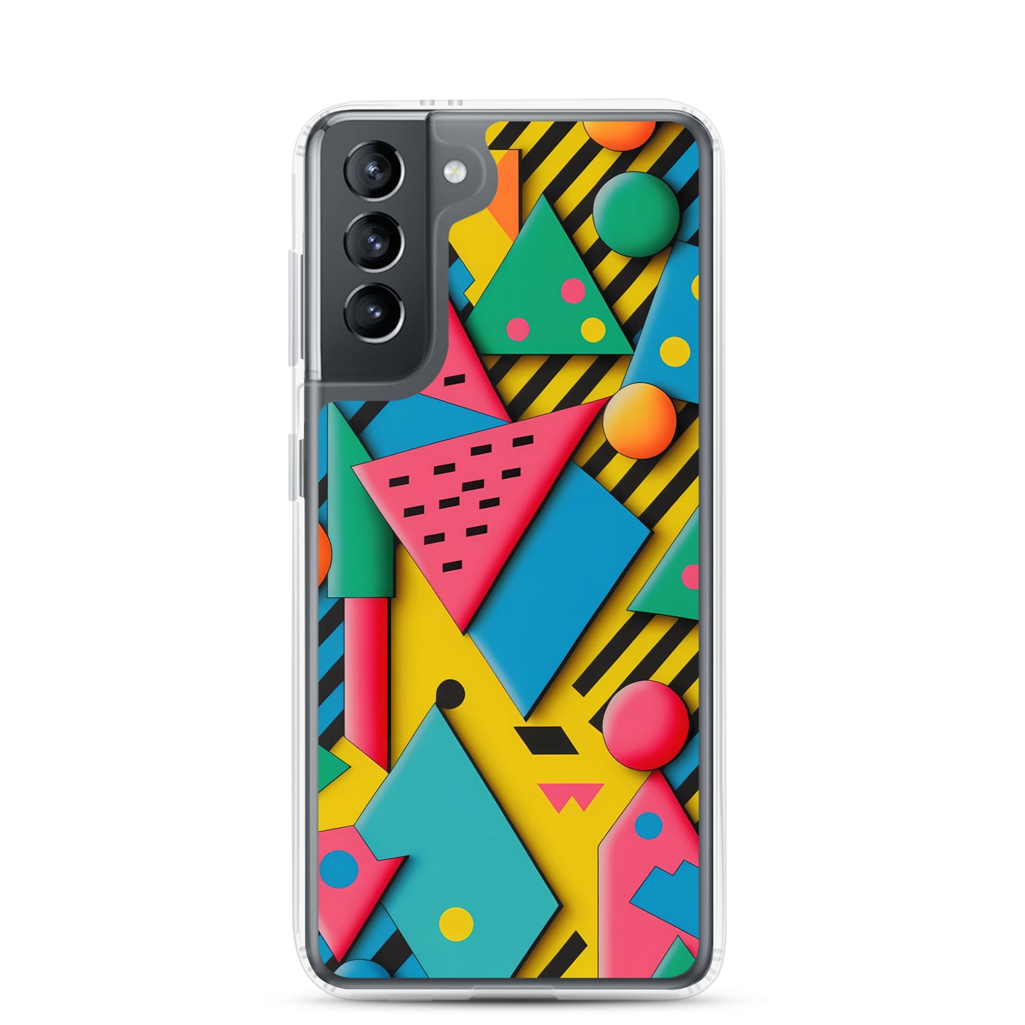 Samsung Case - 80s Dimensional Shapes