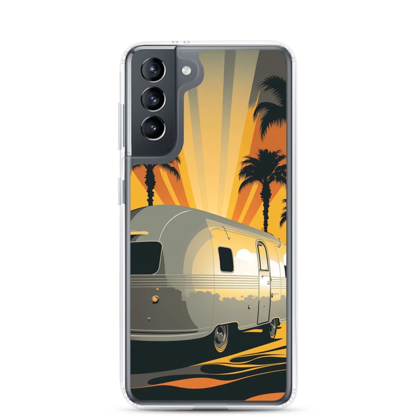 Samsung Case - Sunset Rays and Camper