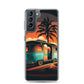 Samsung Case - Turquoise Camper at Beach Sunset