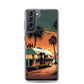 Samsung Case - Silver Beach Camper