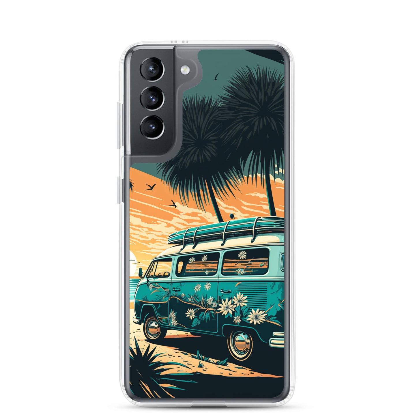 Samsung Case - Flower Surf Camper