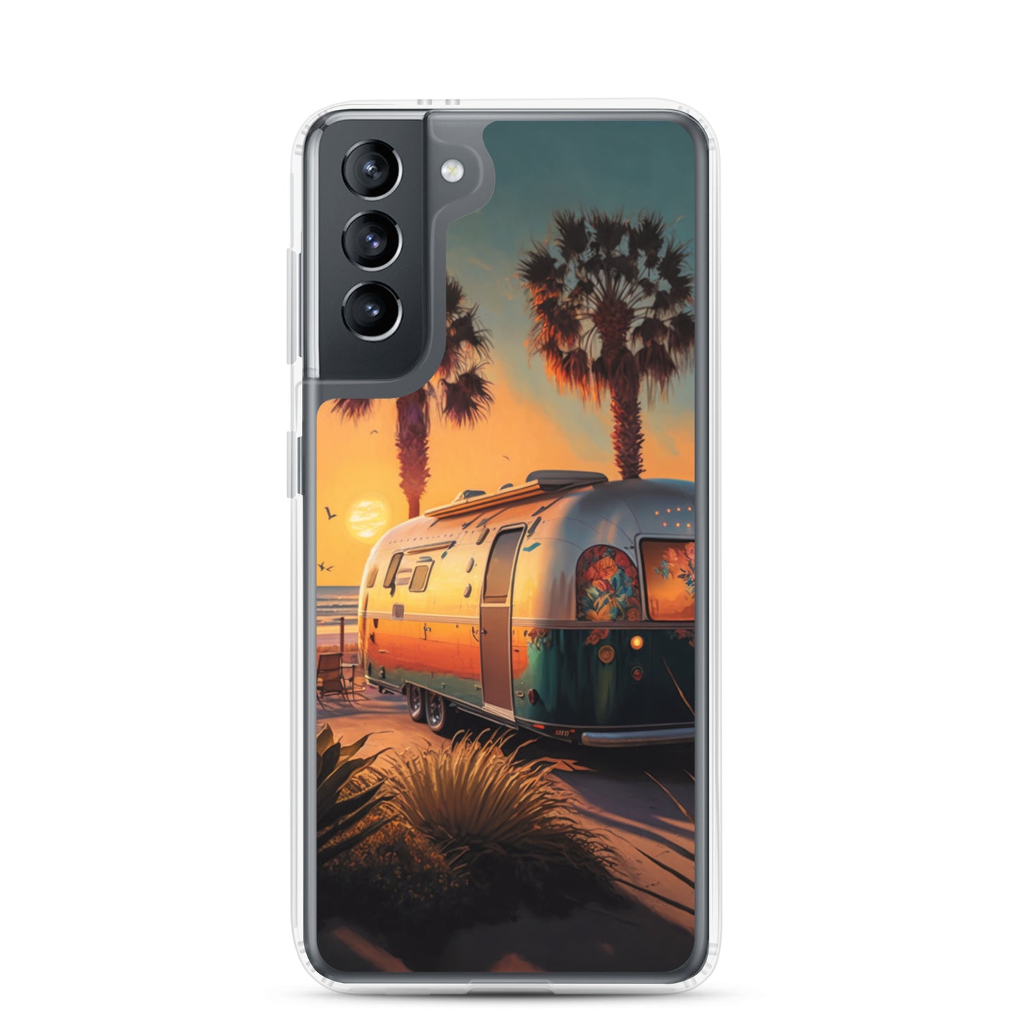 Samsung Case - Sunset Beach Camper