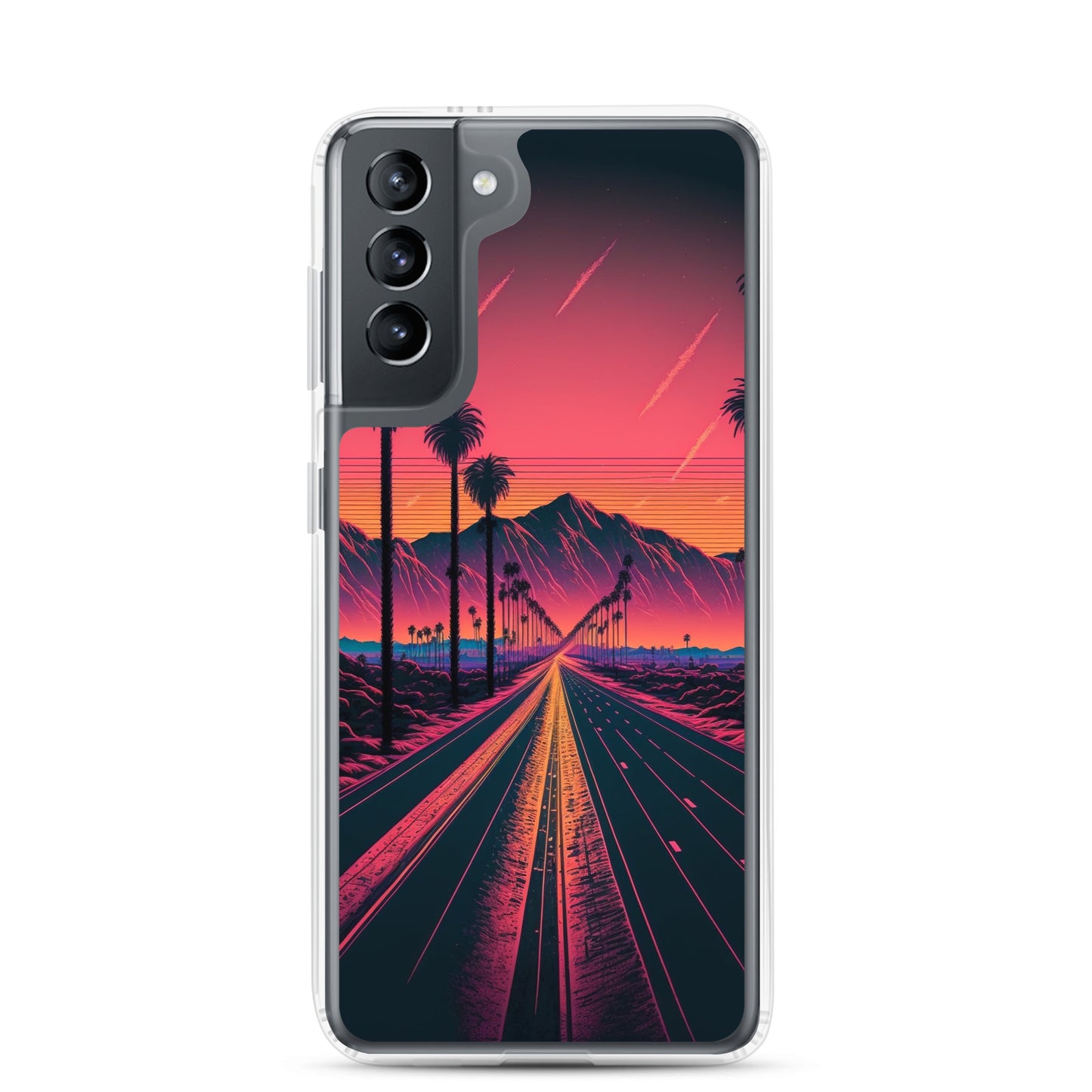 Samsung Case - Synthwave Desert Highway