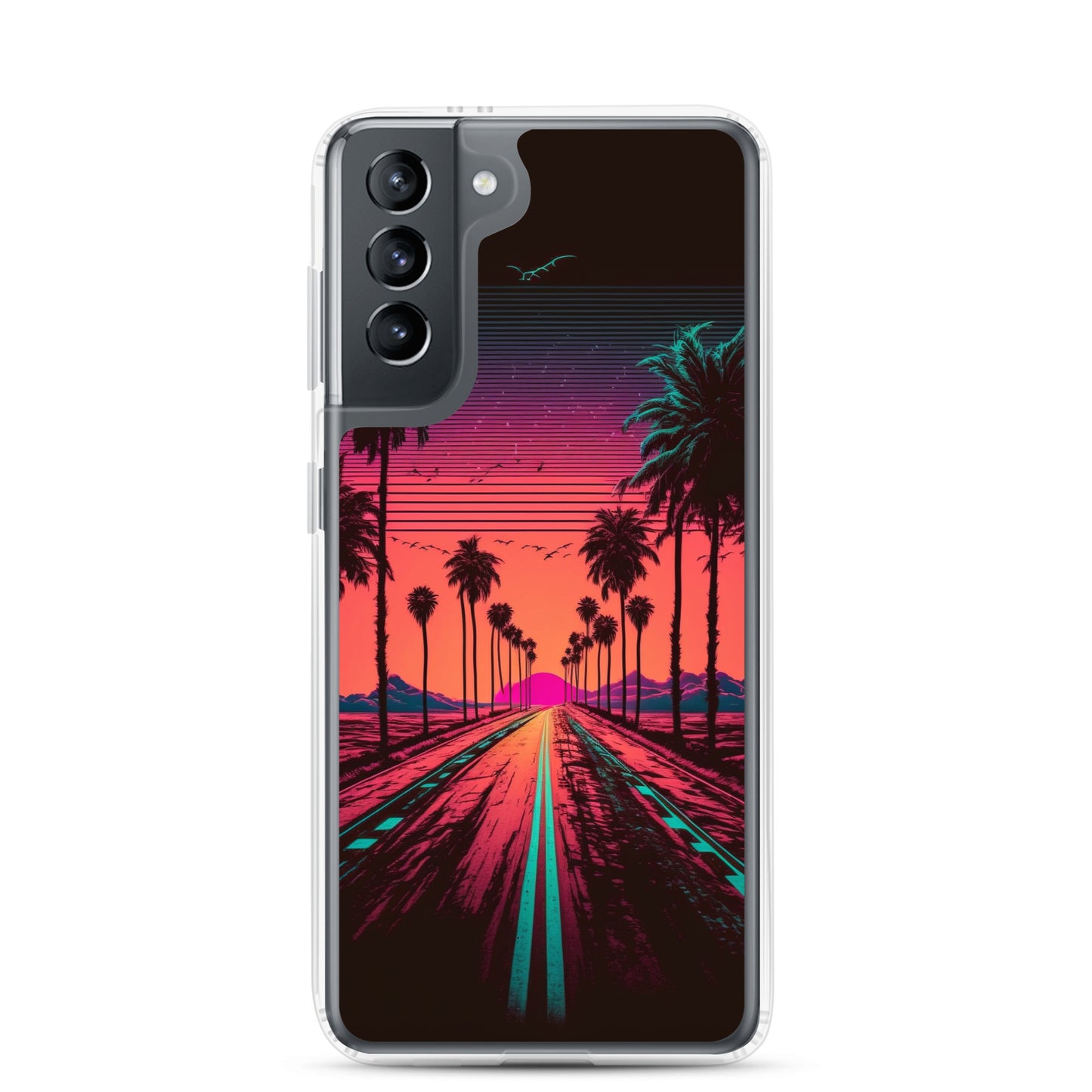 Samsung Case - Synthwave Open Road