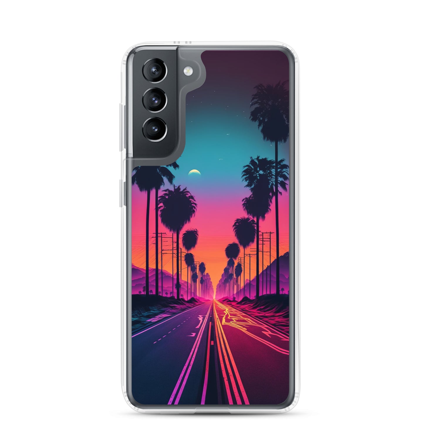 Samsung Case - Synthwave Highway West