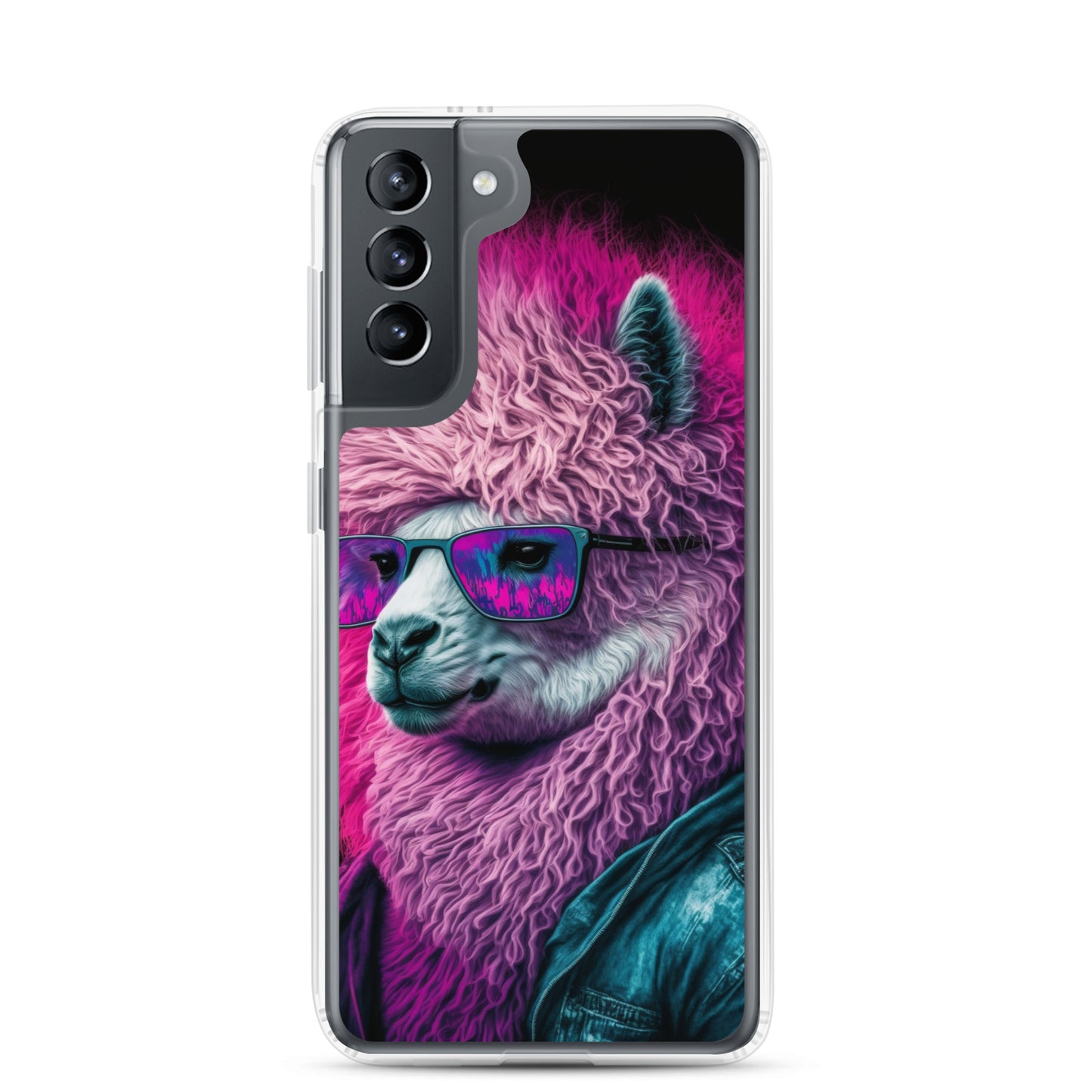 Samsung Case - Synthwave Smooth Llama