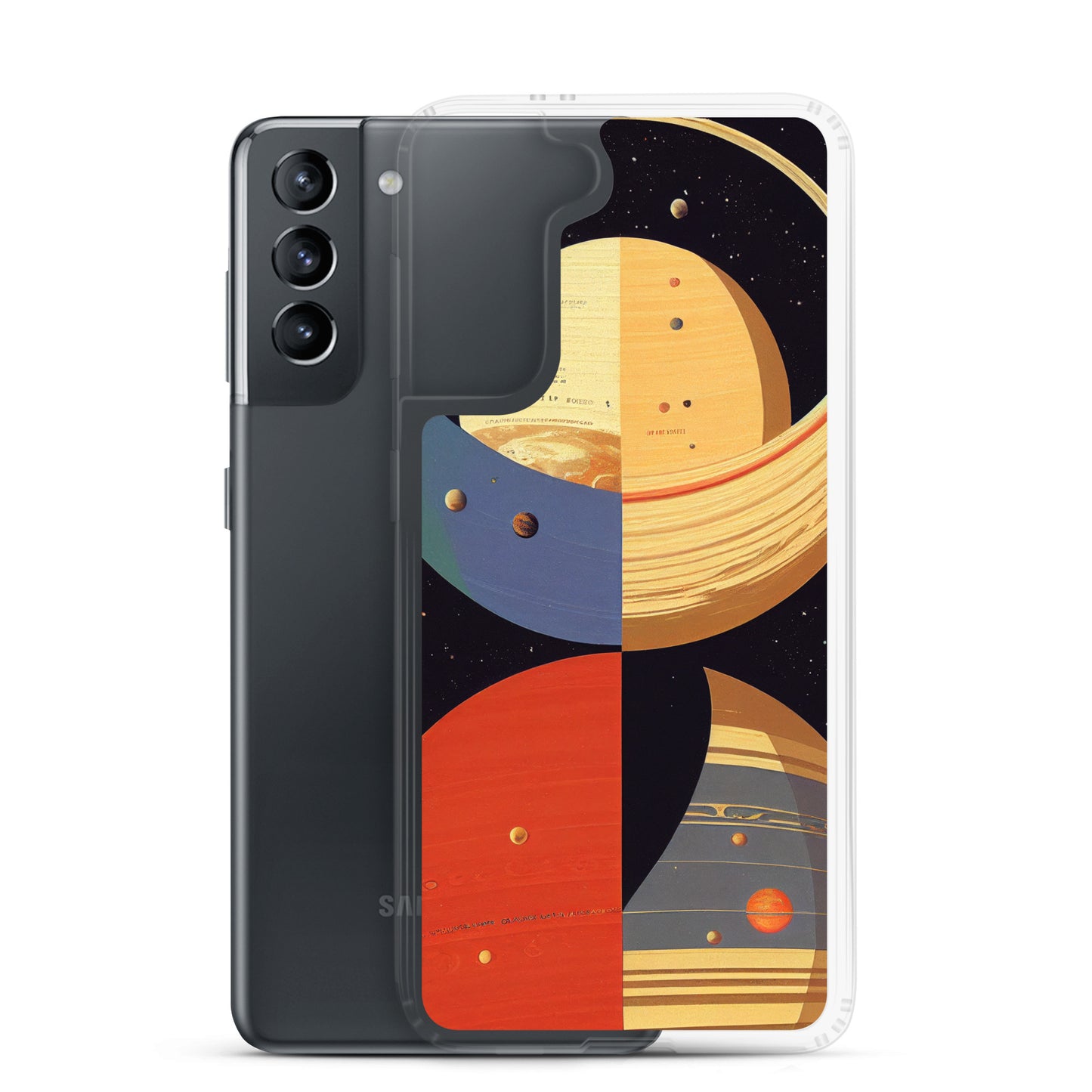 Samsung Case - Map of the Planets
