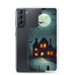 Samsung Case - Halloween Spooky House Under the Moon