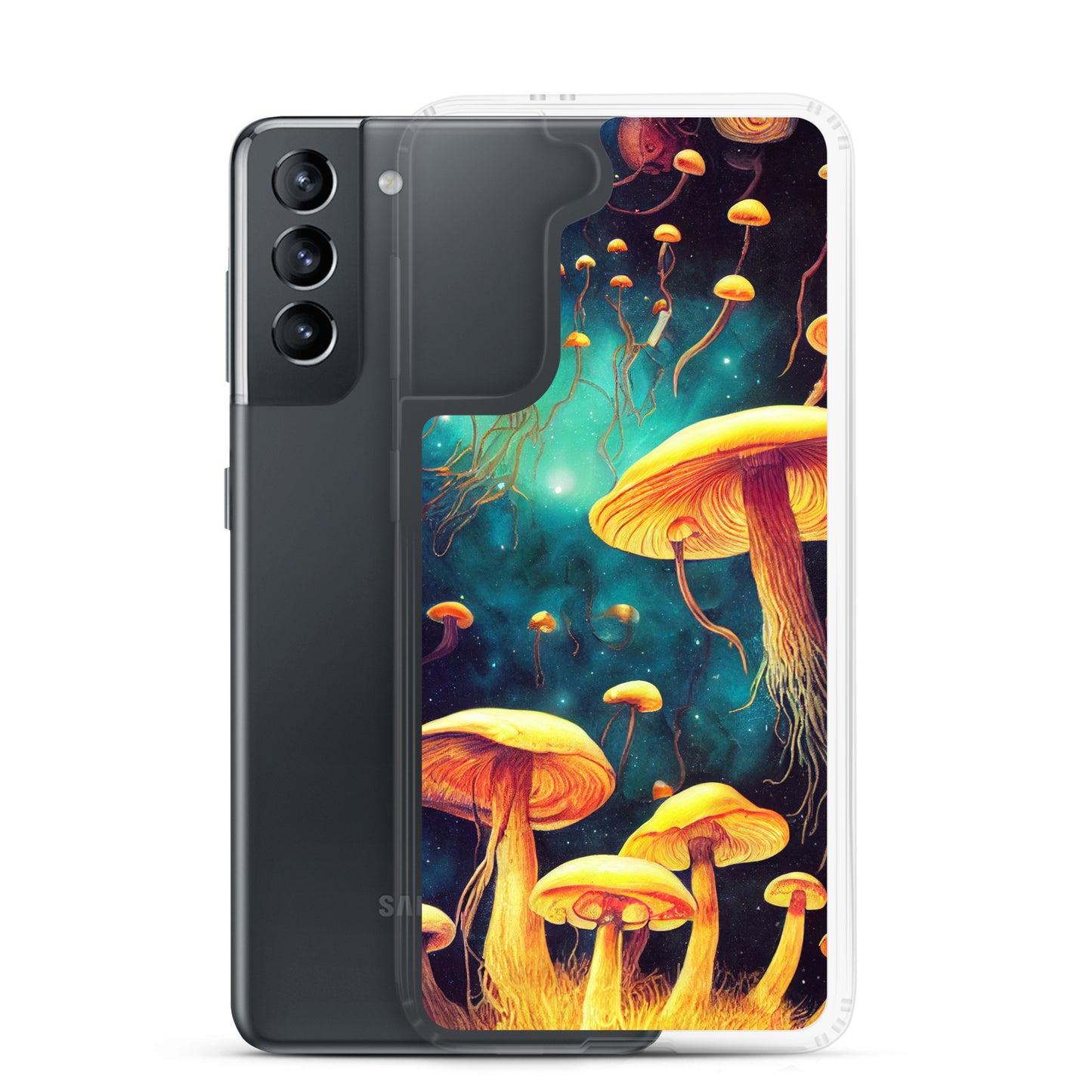 Samsung Phone Case - Mushrooms in Space