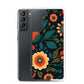 Samsung Case - Orange Florals