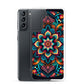 Samsung Case - Neon Mandala