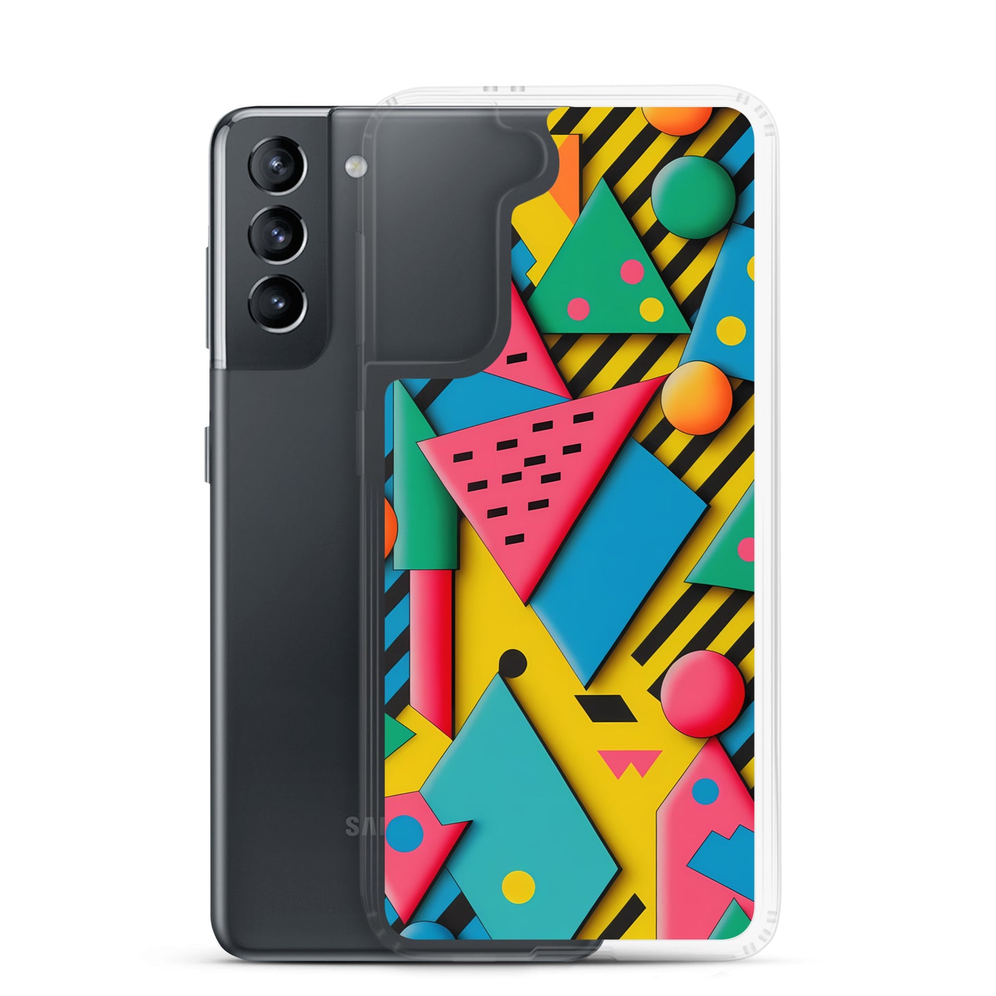 Samsung Case - 80s Dimensional Shapes