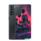 Samsung Case - Synthwave Miami Street