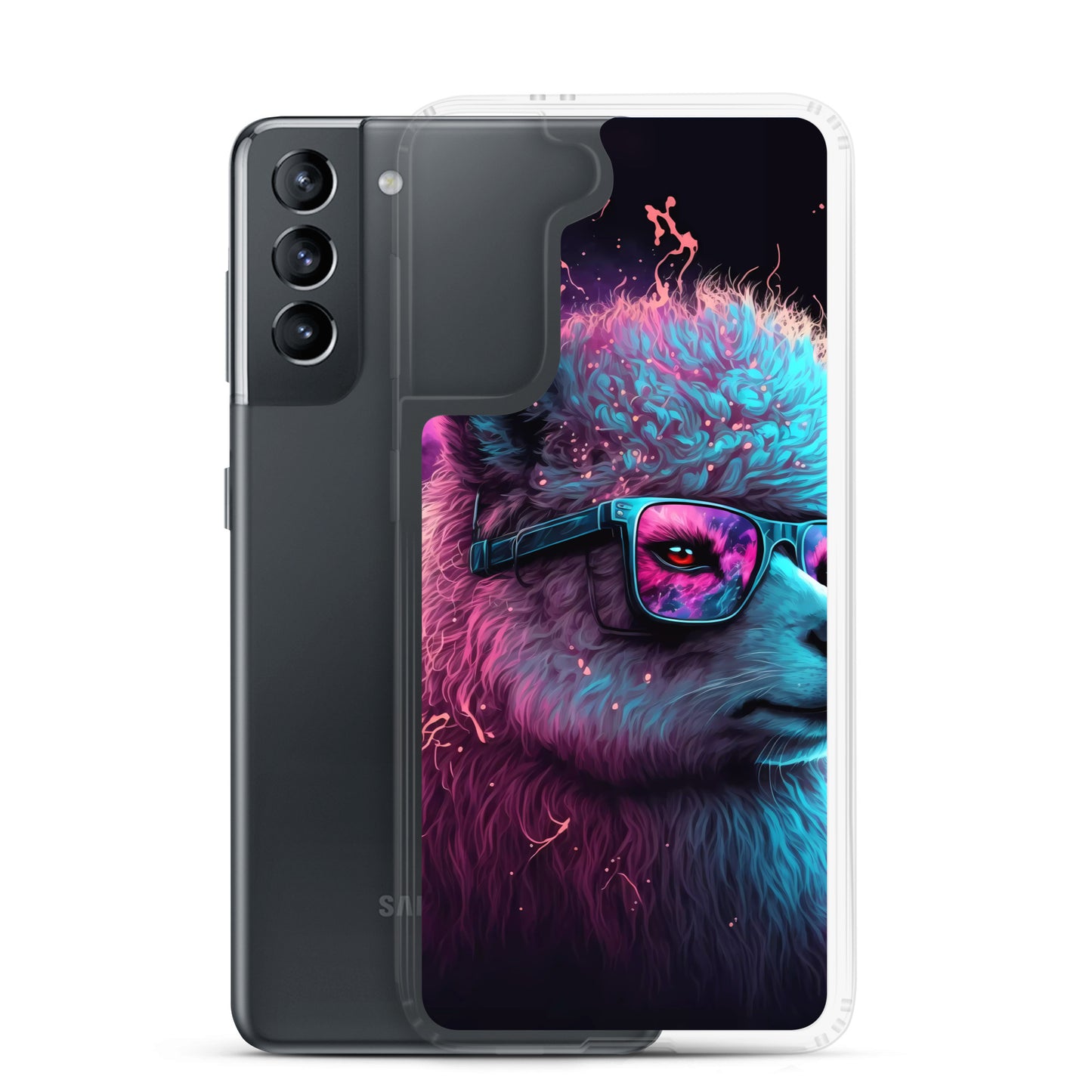 Samsung Case - Synthwave Llama