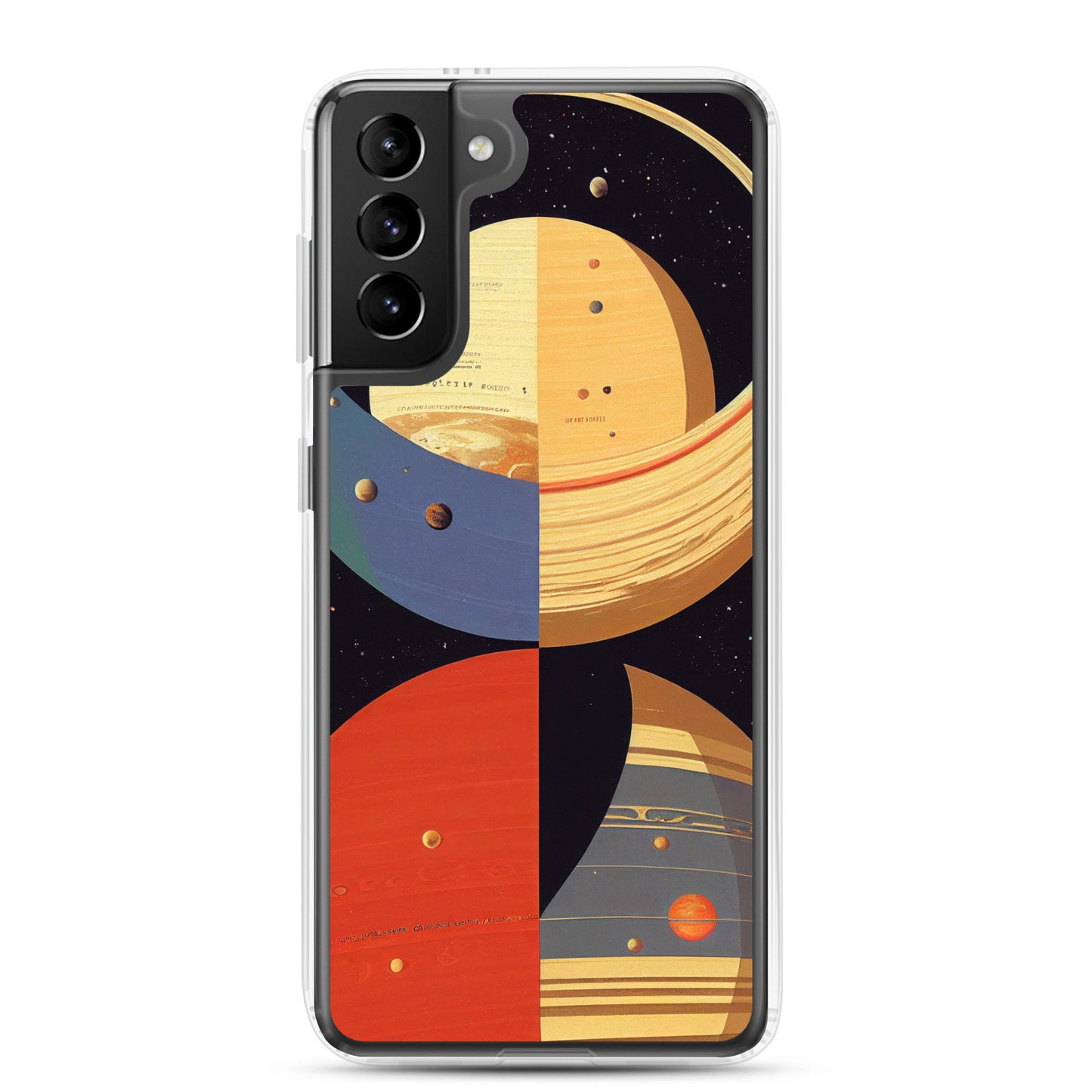 Samsung Case - Map of the Planets