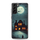 Samsung Case - Halloween Spooky House Under the Moon