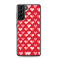 Samsung Case - Red and Pink Hearts